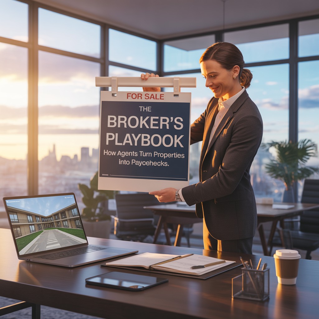 The Broker’s Playbook How Agents Turn Properties into Paychecks